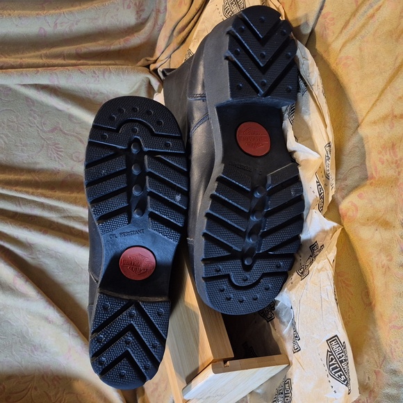 Harley Davidson Women's Amherst Moto Boots▪︎ Sz 9 - Picture 9 of 10